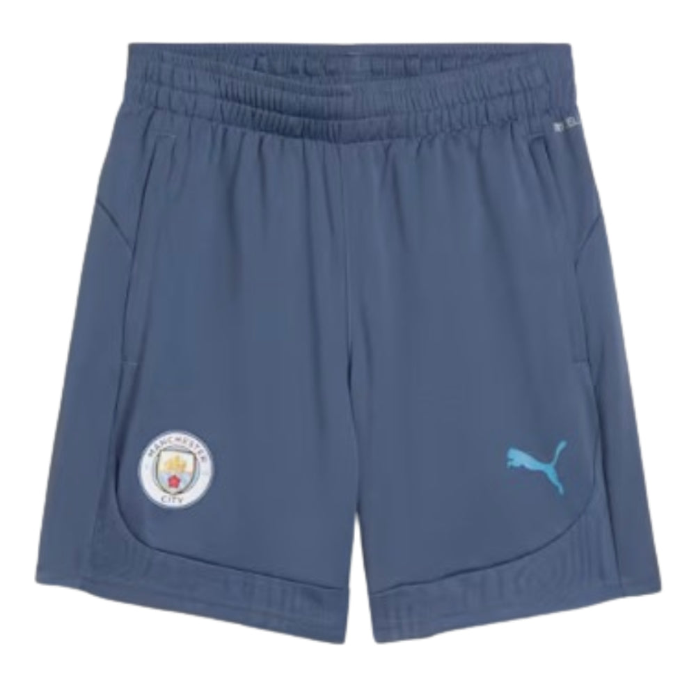2024-2025 Man City Training Shorts (Inky Blue) - Kids_1