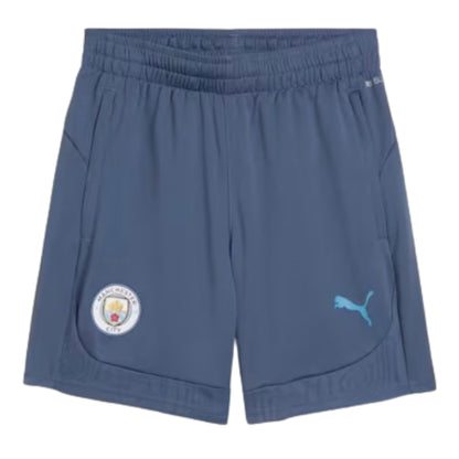 2024-2025 Man City Training Shorts (Inky Blue) - Kids_1