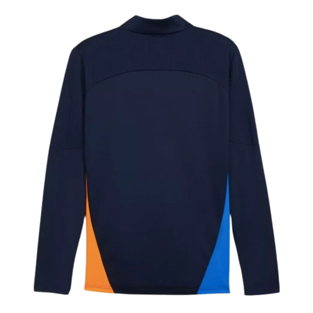 2024-2025 Marseille Training 1/4 Zip Top (Navy)_1