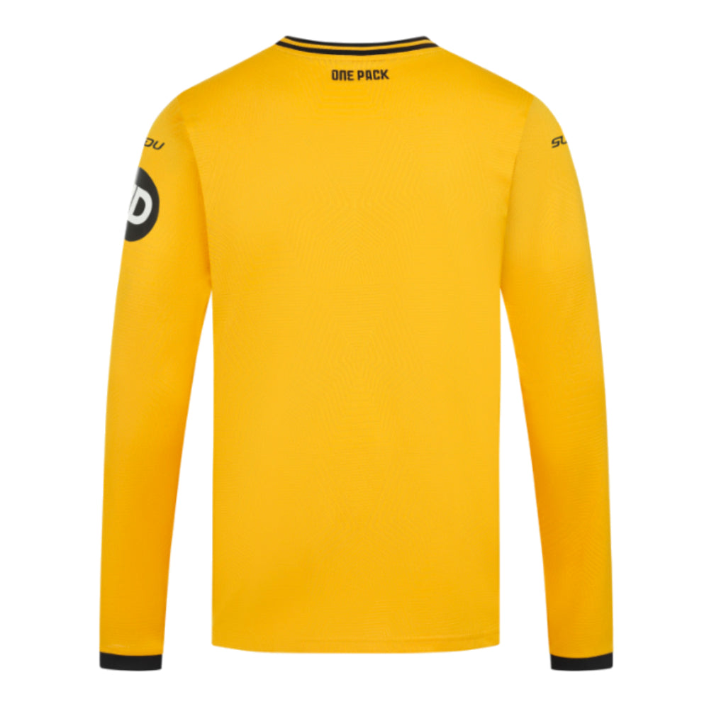 2024-2025 Wolves Long Sleeve Home Shirt_3