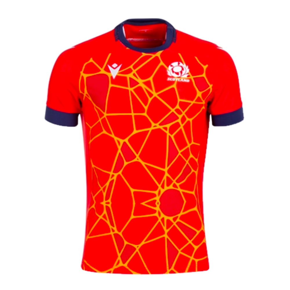 2024-2025 Scotland Rugby Training Jersey (Red)_2