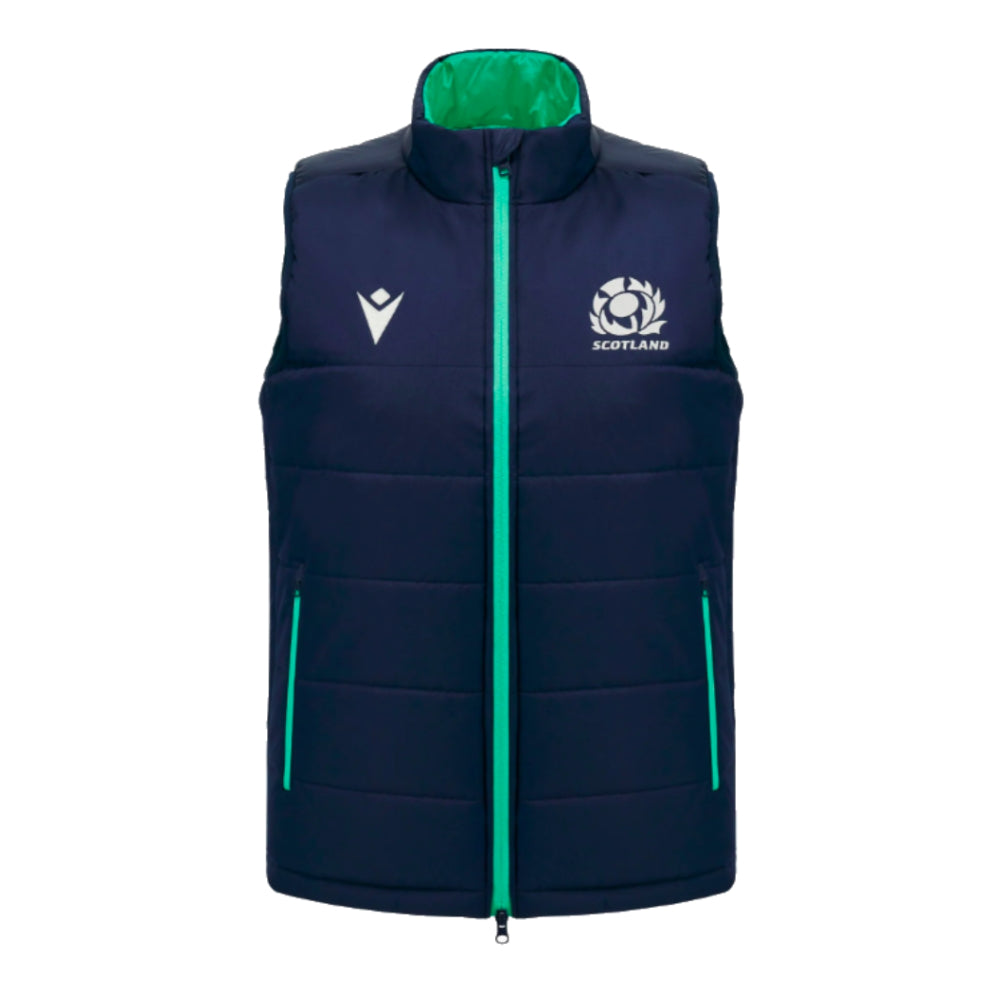 2024-2025 Scotland Rugby Padded Gilet (Navy)_1