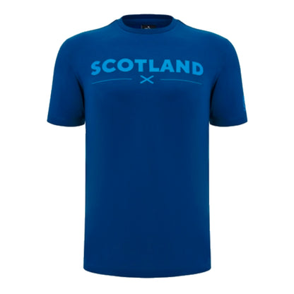 2024-2025 Scotland Rugby Leisure Cotton T-Shirt (Navy)_2