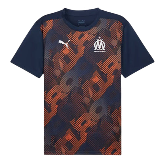 2024-2025 Marseille Pre-Match Shirt (Club Navy)_1