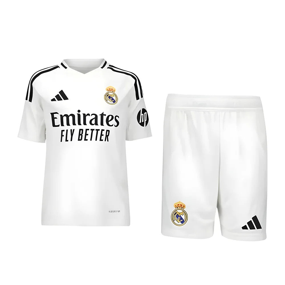 2024-2025 Real Madrid Home Youth Kit (Mbappe 9)_5