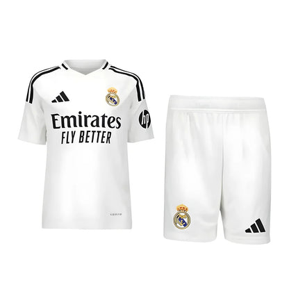 2024-2025 Real Madrid Home Youth Kit (Bellingham 5)_5