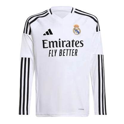 2024-2025 Real Madrid Long Sleeve Home Shirt (Kids) (Ronaldo 7)_5