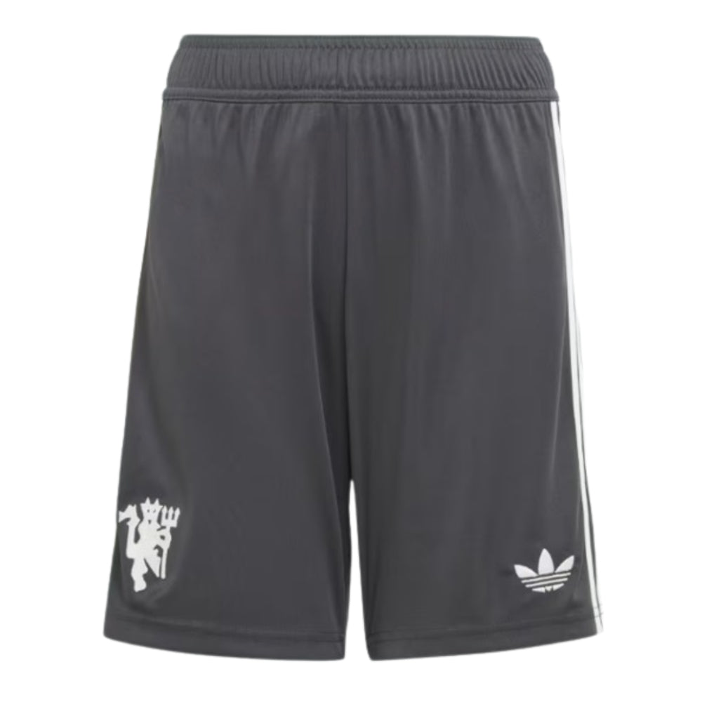 2024-2025 Man Utd Third Shorts (Carbon) - Kids_1