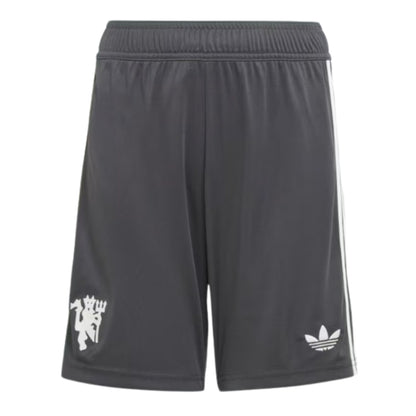 2024-2025 Man Utd Third Shorts (Carbon) - Kids_1