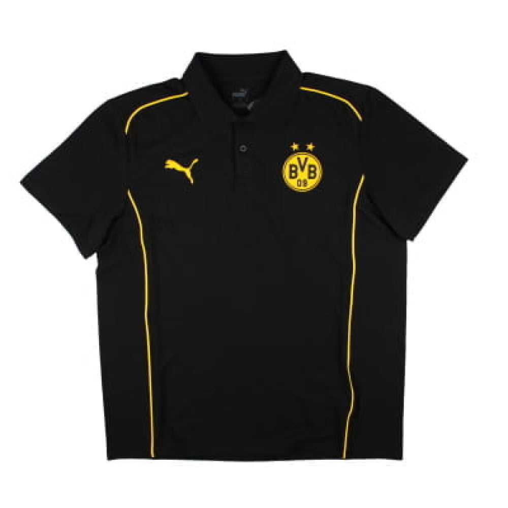 2024-2025 Borussia Dortmund Casuals Polo Shirt (Black)_1
