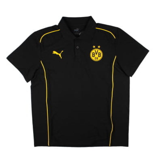 2024-2025 Borussia Dortmund Casuals Polo Shirt (Black)_1