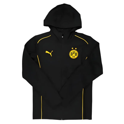 2024-2025 Borussia Dortmund Casuals Hooded Jacket (Black)_1