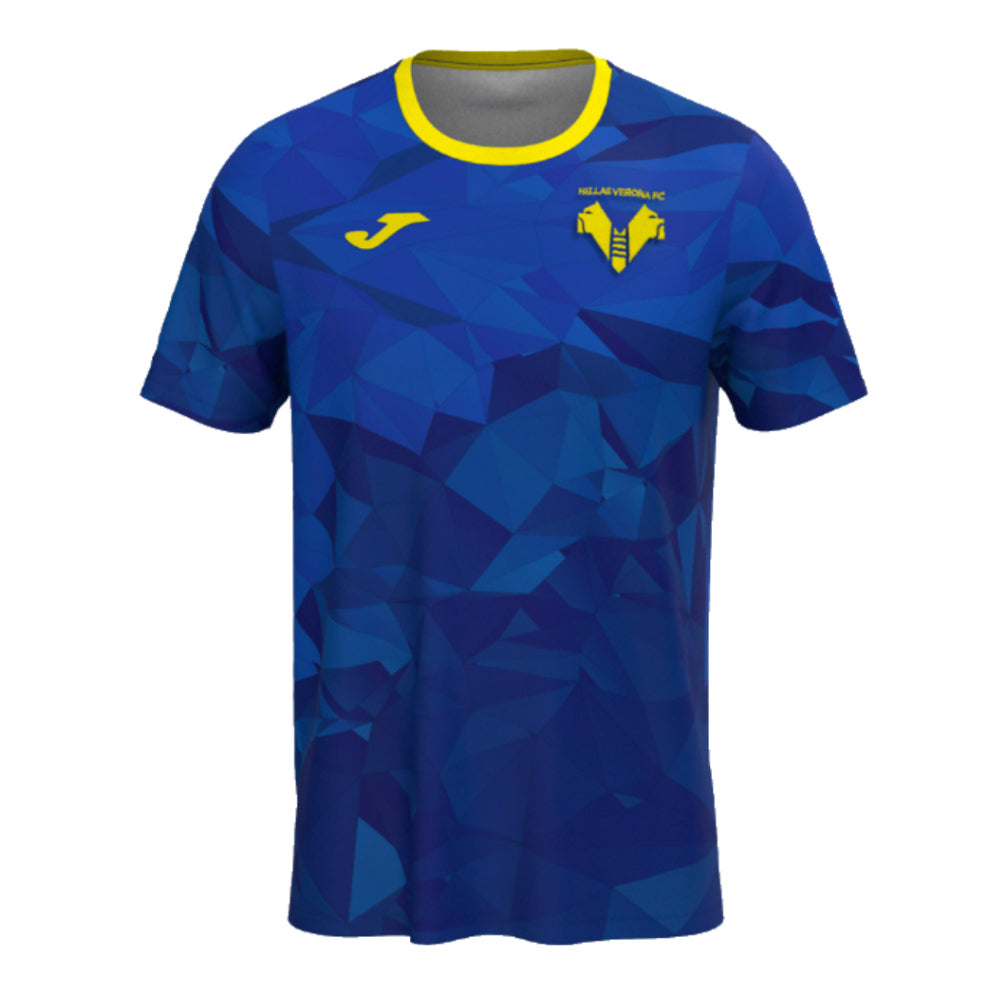 2024-2025 Hellas Verona Pre-Match Shirt (Blue)_1