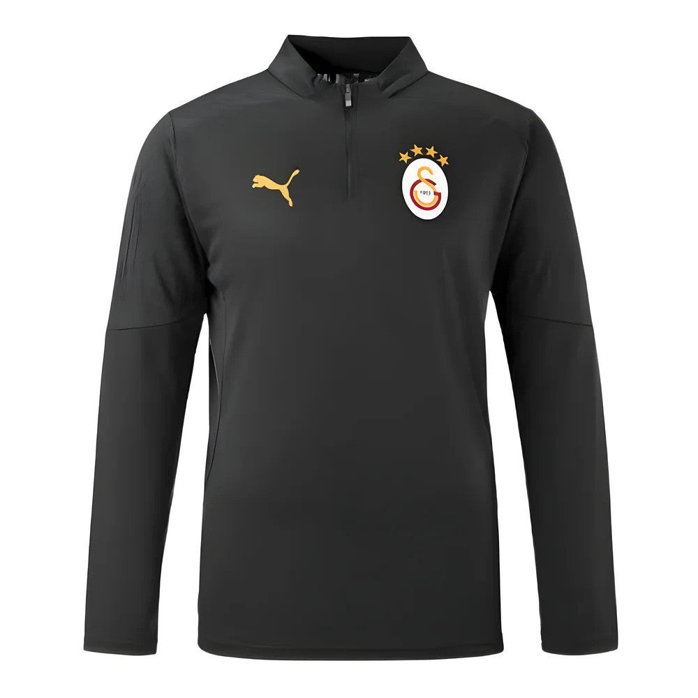 2024-2025 Galatasaray Training 1/4 Zip Top (Black)_2