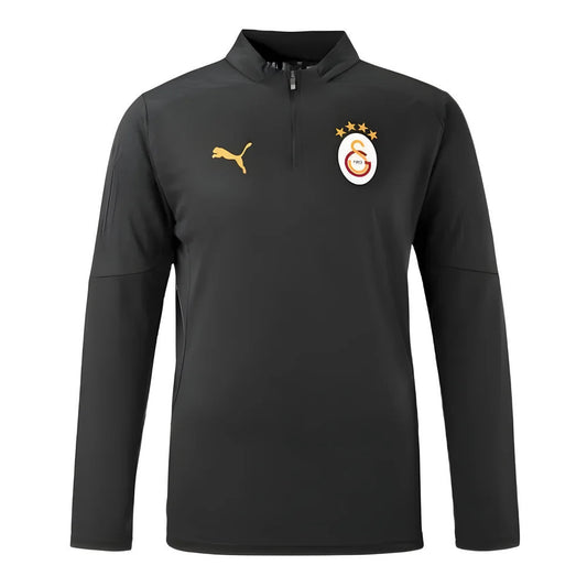 2024-2025 Galatasaray Training 1/4 Zip Top (Black)_2