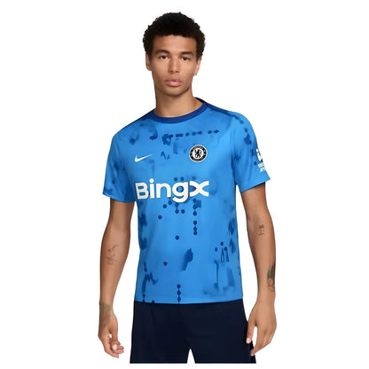 2024-2025 Chelsea Academy Pro Pre-Match Shirt (Blue)_2