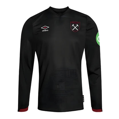 2024-2025 West Ham Long Sleeve Away Shirt (Kids)_1