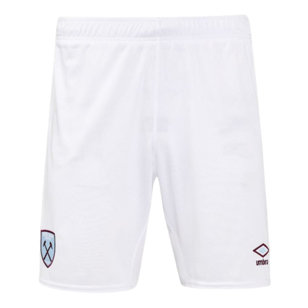 2024-2025 West Ham Home Shorts (White) - Kids_1