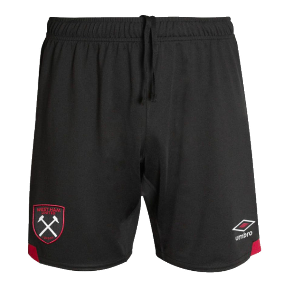 2024-2025 West Ham Away Shorts (Black) - Kids_1