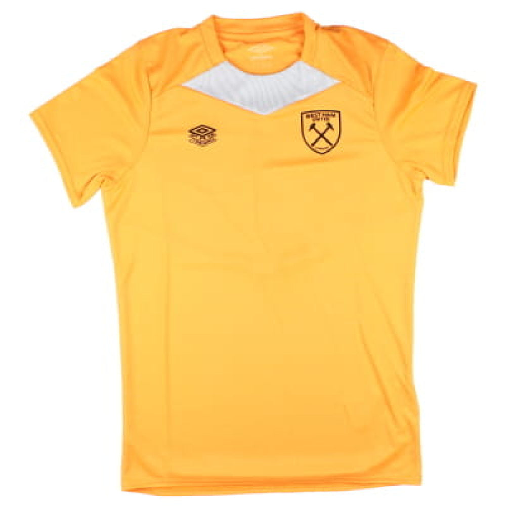 2024-2025 West Ham Training Jersey (Orange) - Kids_1