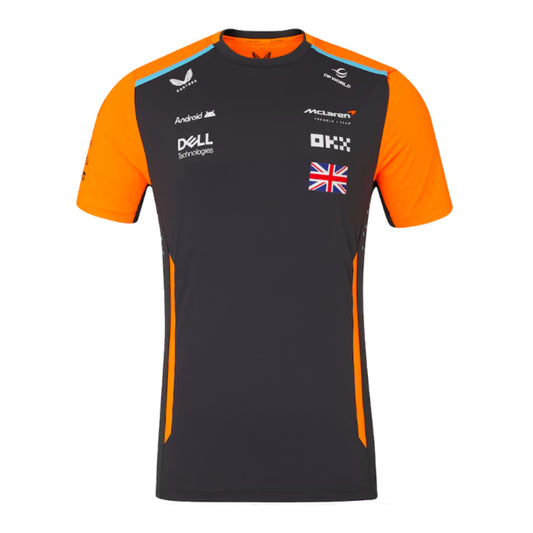 2024 McLaren Mens Lando Norris Replica Set Up T-shirt (Phantom)_2