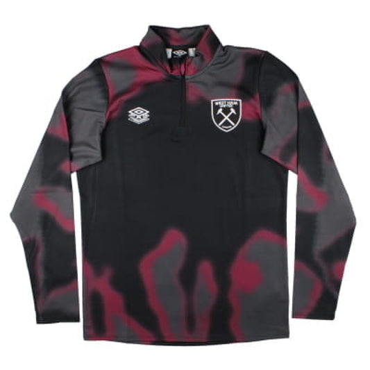 2024-2025 West Ham Warm Up Mid Layer (Black)_1