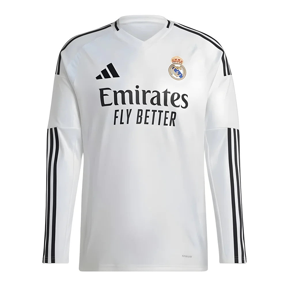 2024-2025 Real Madrid Long Sleeve Home Shirt_1