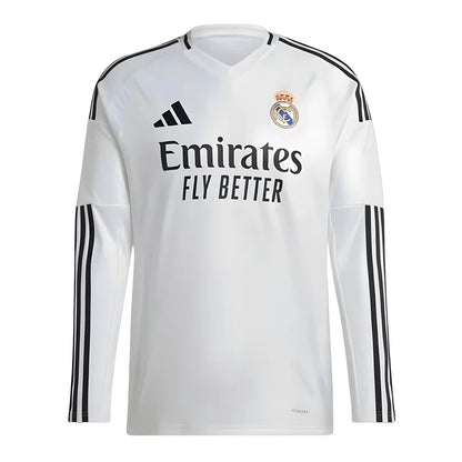 2024-2025 Real Madrid Long Sleeve Home Shirt_1