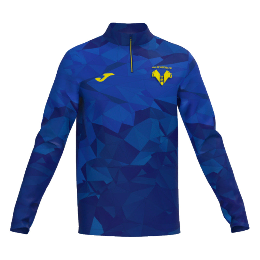 2024-2025 Hellas Verona Pre-Game Sweatshirt (Blue)_1