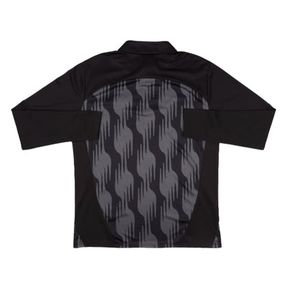 2024-2025 PSV Eindhoven Prematch 1/4 Zip Top (Black)_1
