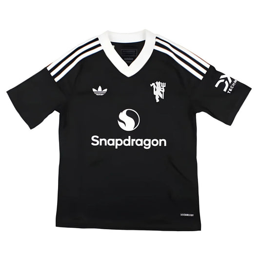 2024-2025 Man Utd Third Goalkeeper Shirt (Black) - Kids_1