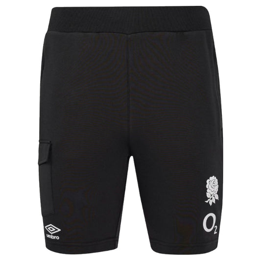 2024-2025 England Rugby Knit Shorts (Black)_1