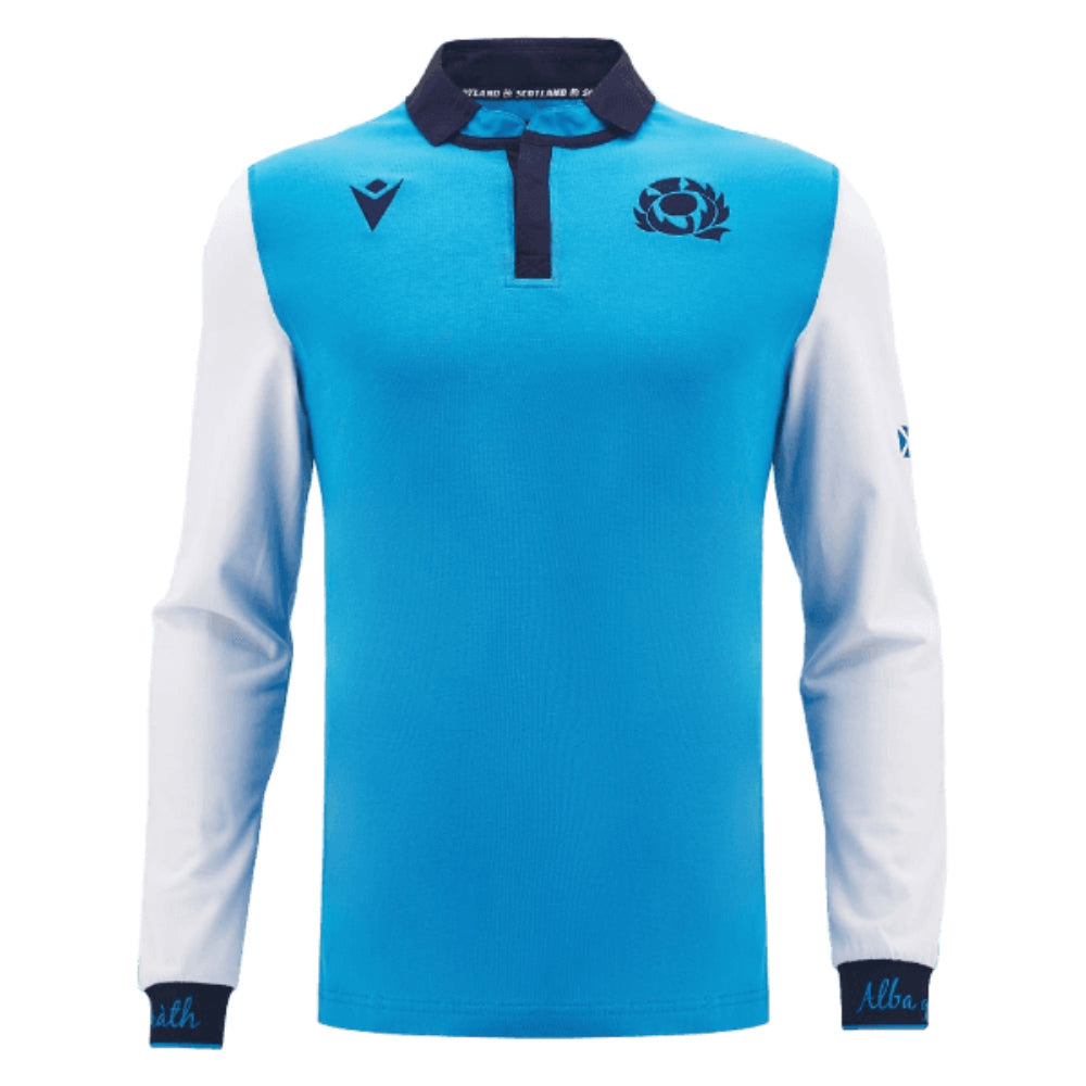 2024-2025 Scotland Rugby Away LS Cotton Shirt_1