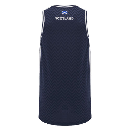 2024-2025 Scotland Rugby Basketball Singlet (Navy) - Kids_1