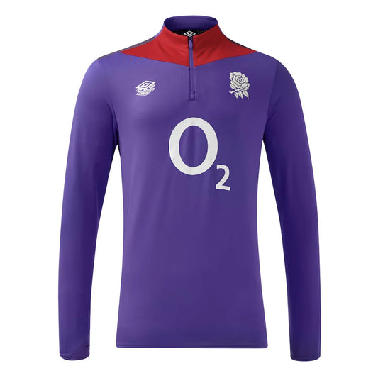 2024-2025 England Rugby Mid Layer Top O2 (Violet)_1