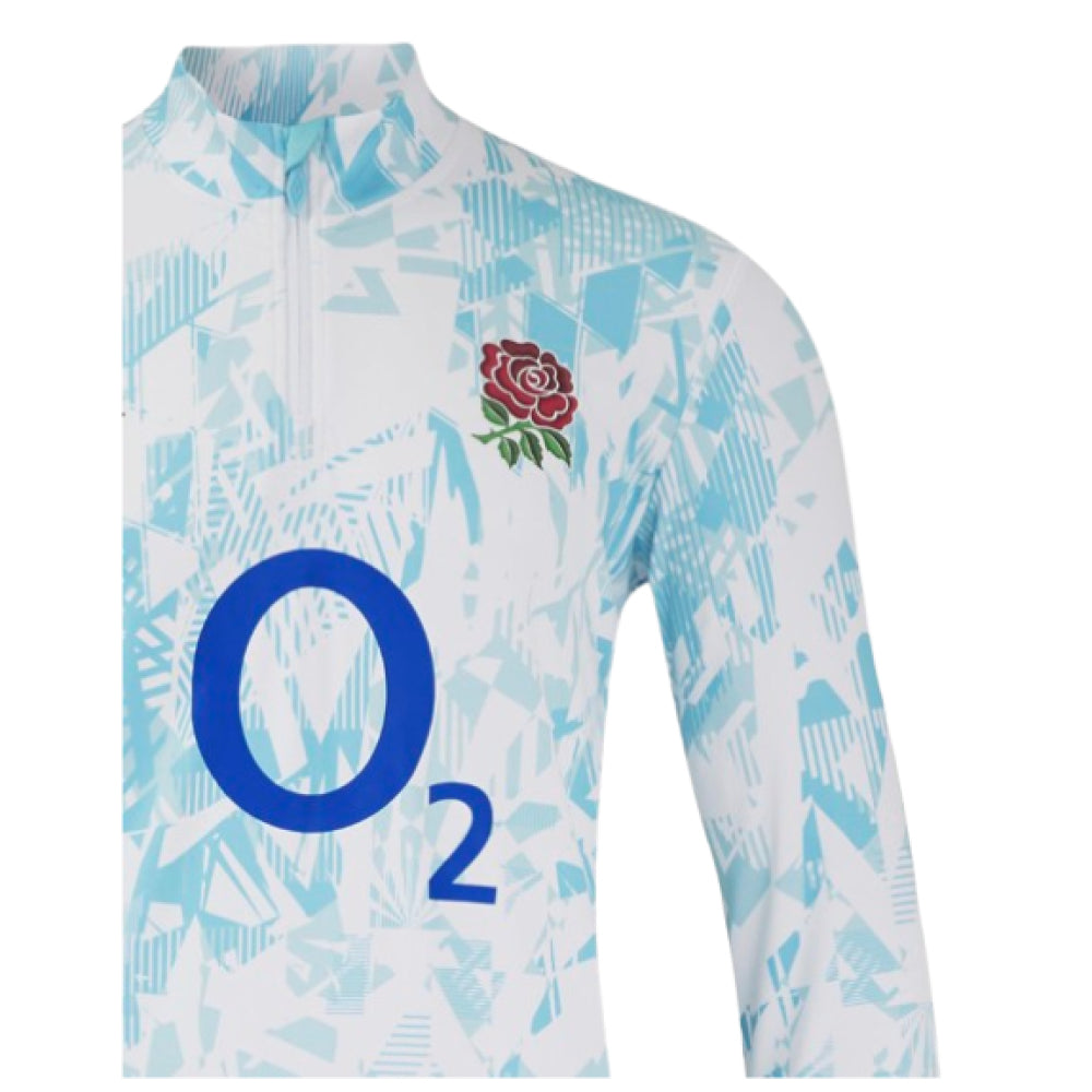 2024-2025 England Rugby Warm Up Mid Layer O2 (White)_3