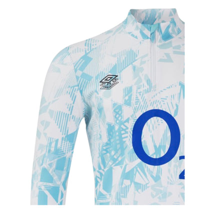 2024-2025 England Rugby Warm Up Mid Layer O2 (White)_3
