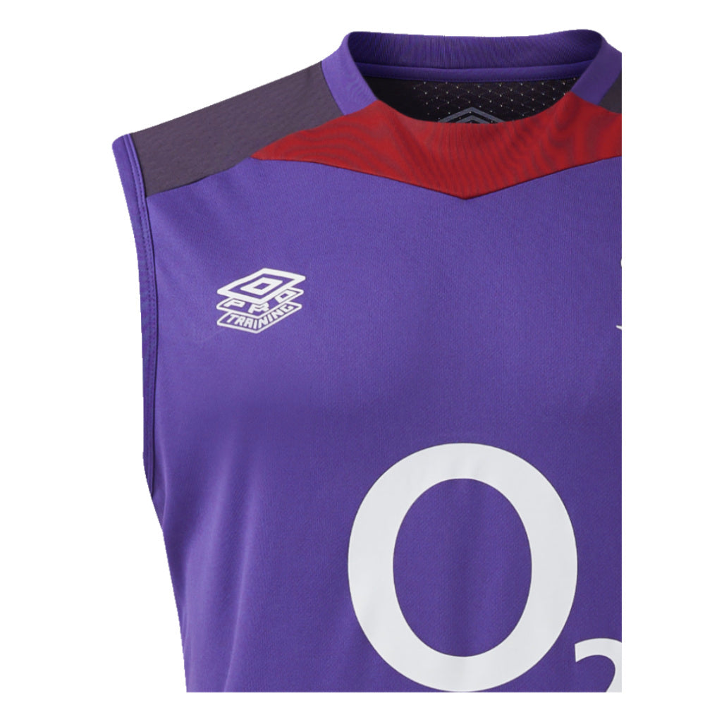 2024-2025 England Rugby Sleeveless Jersey O2 (Violet)_3