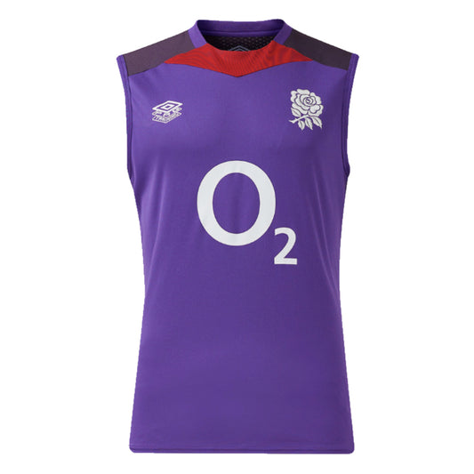 2024-2025 England Rugby Sleeveless Jersey O2 (Violet)_3