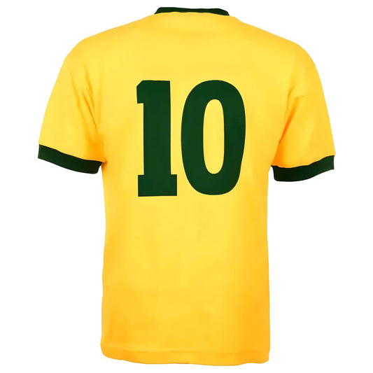 Brazil 1970 World Cup Pele 10 Shirt_0