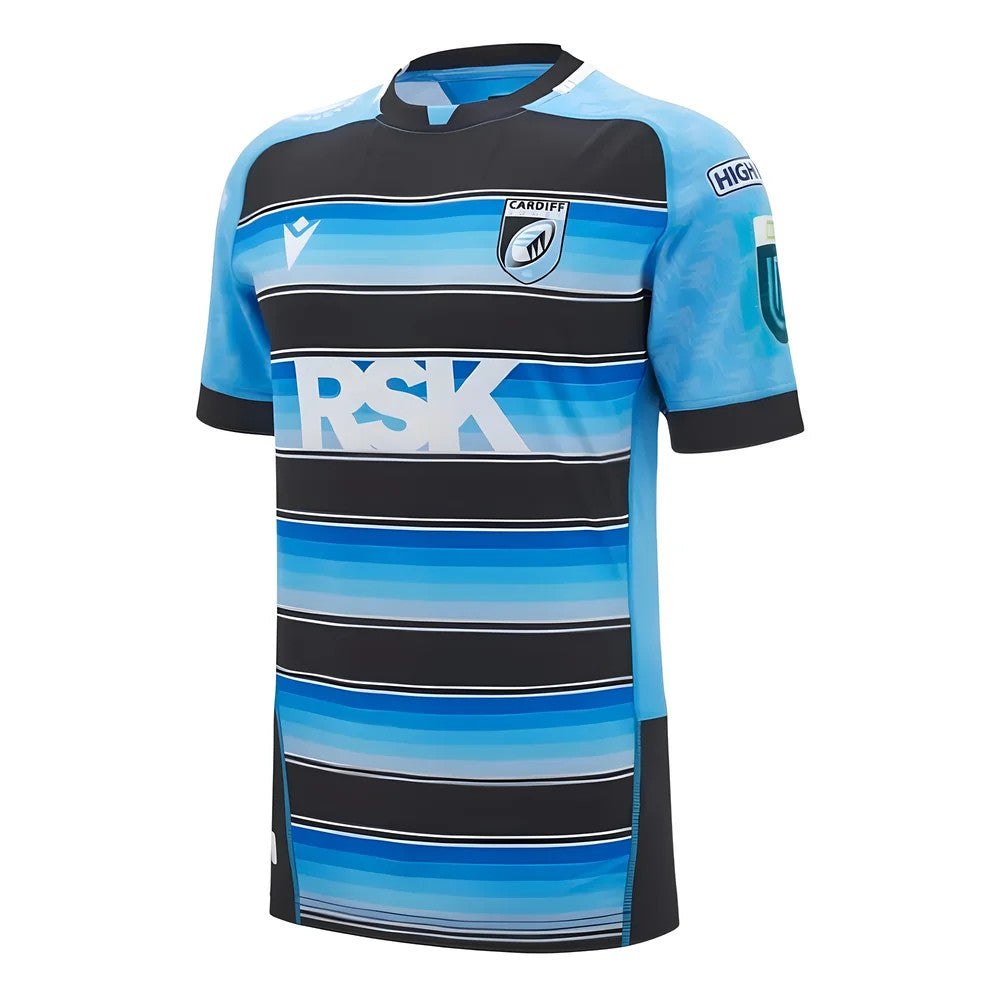 2024-2025 Cardiff Blues Rugby Home Slim Body Fit Shirt_1