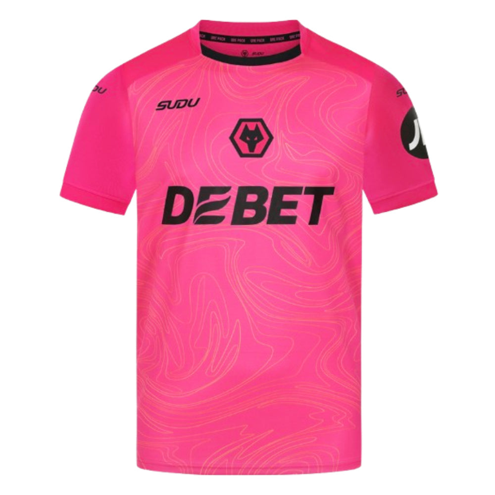 2024-2025 Wolves Goalkeeper Shirt (Pink)_3