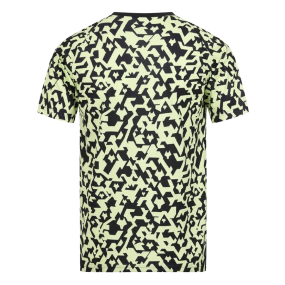2024-2025 Wolves Pre Match T-Shirt - Black/Lime_3