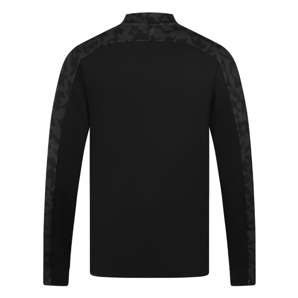 2024-2025 Wolves Pre Match 1/4 Zip Top (Black)_3