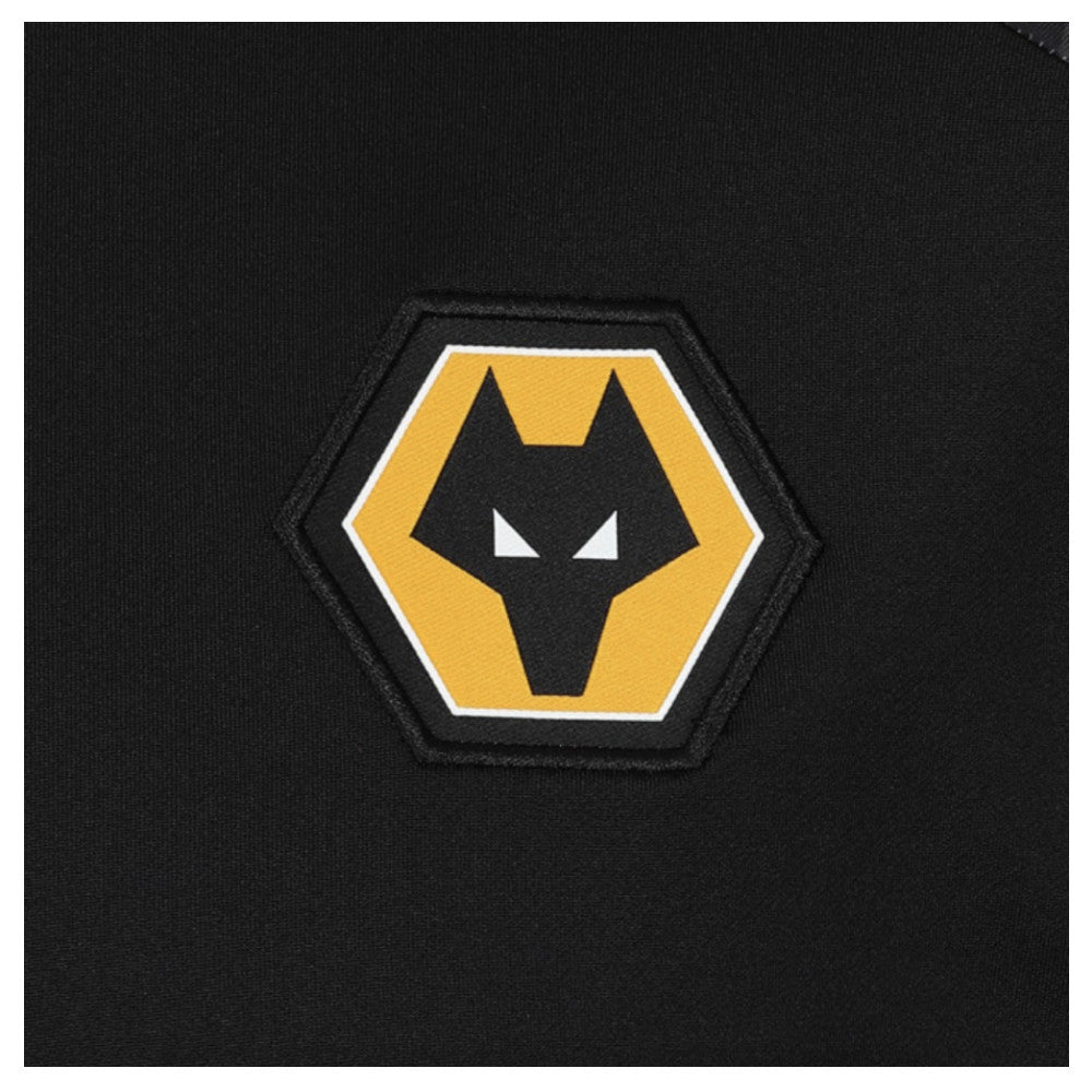 2024-2025 Wolves Pre Match 1/4 Zip Top (Black)_3