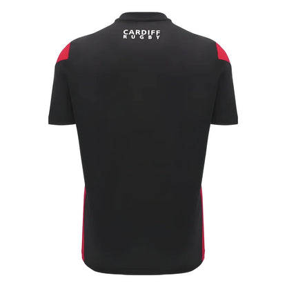 2024-2025 Cardiff Blues Rugby Training Tee (Black)_3