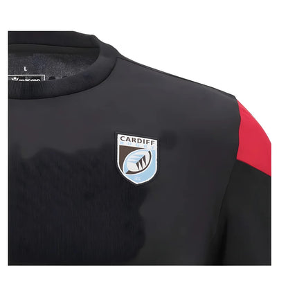 2024-2025 Cardiff Blues Rugby Training Tee (Black)_3