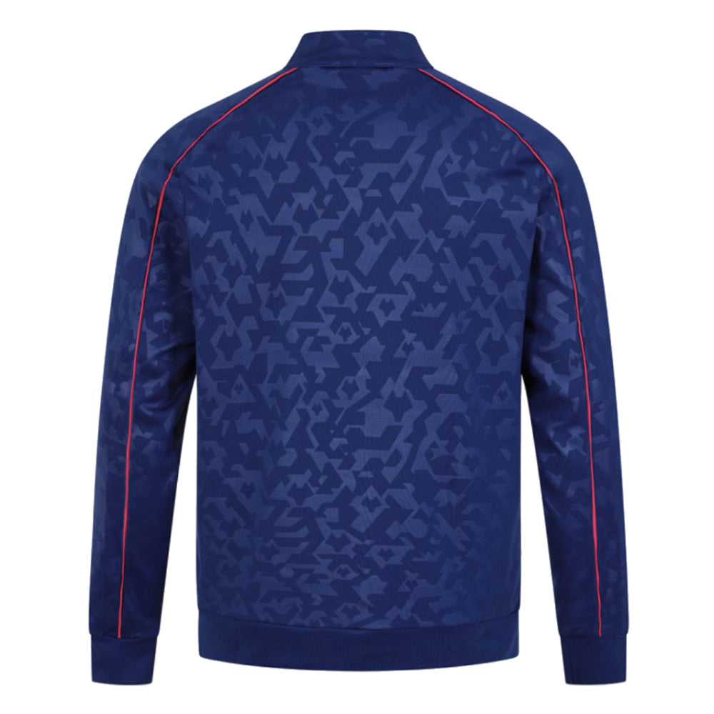 2024-2025 Wolves Pre Match Anthem Jacket - Blue_2