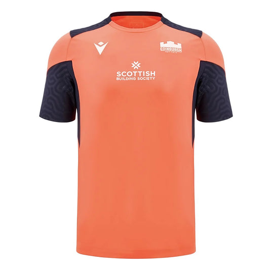 2024-2025 Edinburgh Rugby Poly Training Shirt (Orange)_2