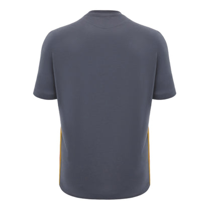 2024-2025 Wales Rugby Travel Cotton T-Shirt (Anthracite) - Kids_2